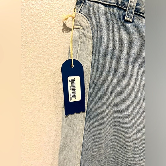 NWT Daily Blue by Adriano Goldschmied Wide-LEG Cotton USA SIZE 26 - Picture 4 of 7